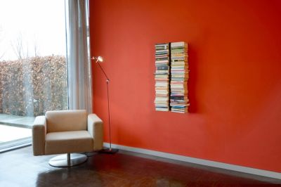 Booksbaum Wandregal Klein Schwarz Radius EINZELSTÜCK